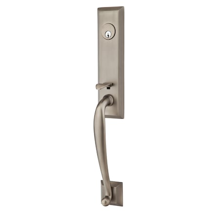 Emtek Antique Nickel Handleset 4424MUS15ARH 4424MUS15ARH